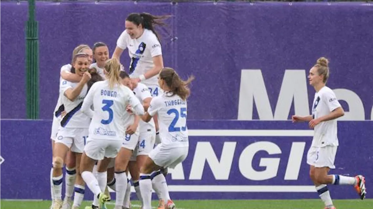 Serie A femminile, l'Inter passa di misura. La Samp sfiora il colpaccio, si salva il Milan