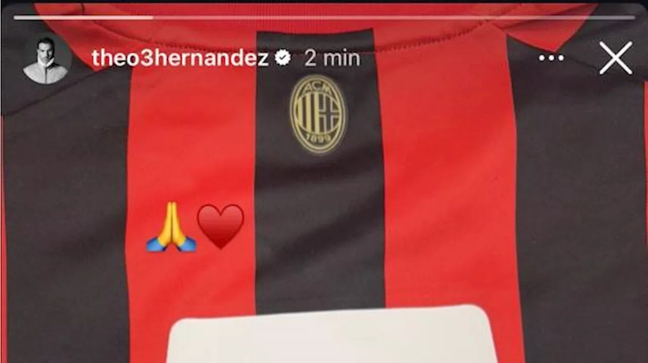 Theo Hernandez lo supera e Maldini gli fa una dedica: 'Mio degno erede, ti voglio bene!'