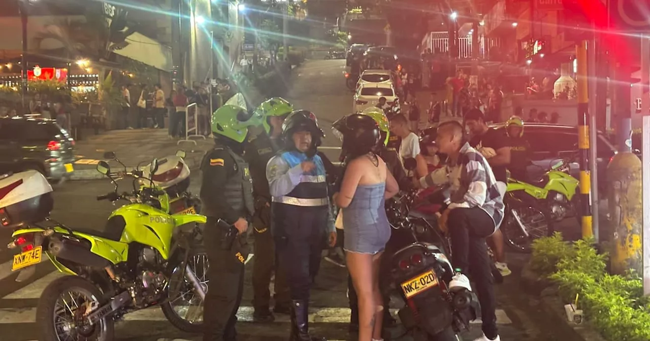 Redoblan controles en zonas de rumba de Bucaramanga: 117 vehículos inmovilizados el fin de semana