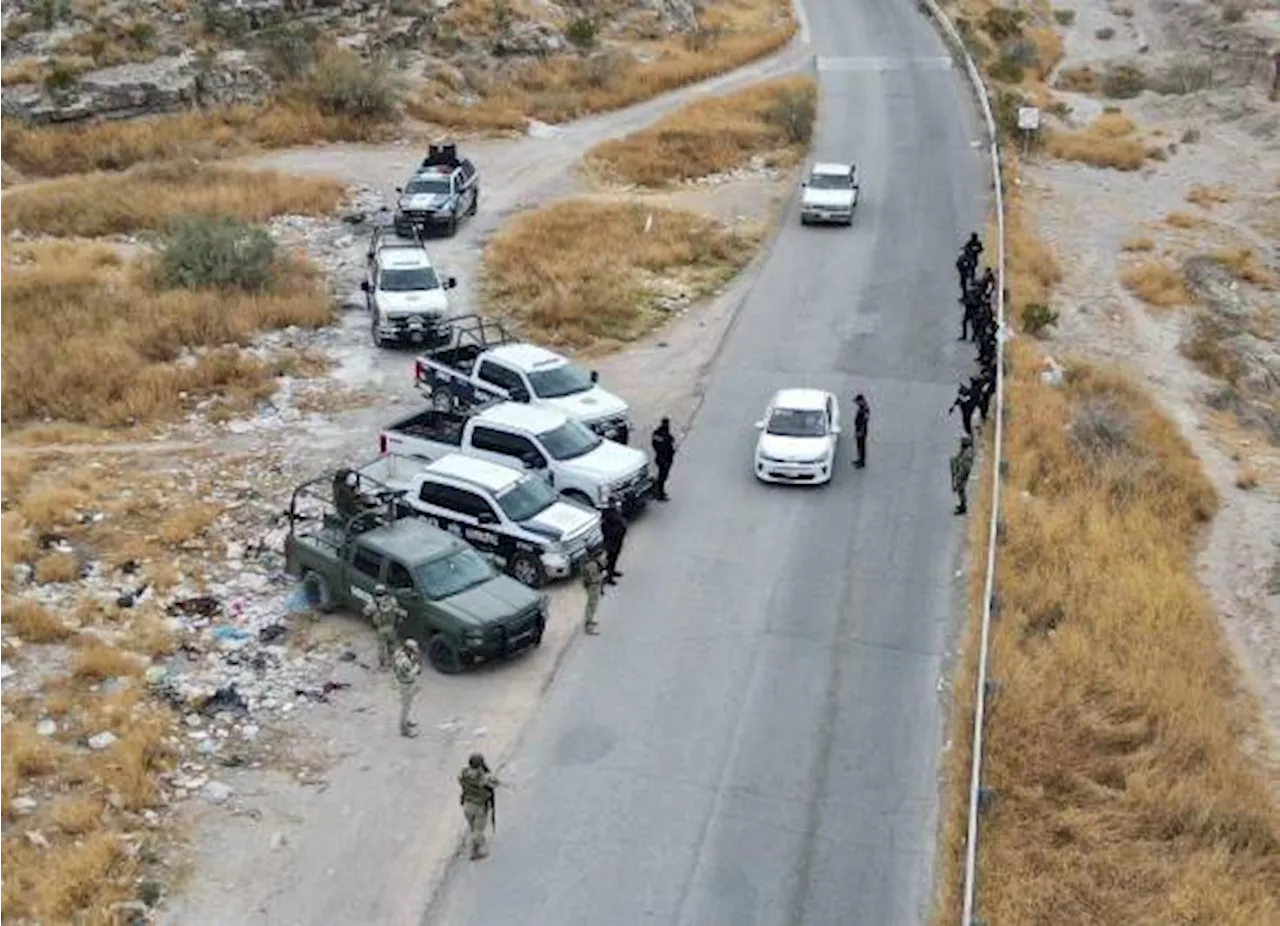 Refuerza Grupo de Reacción Torreón vigilancia en la Sierra y Cañón de Jimulco