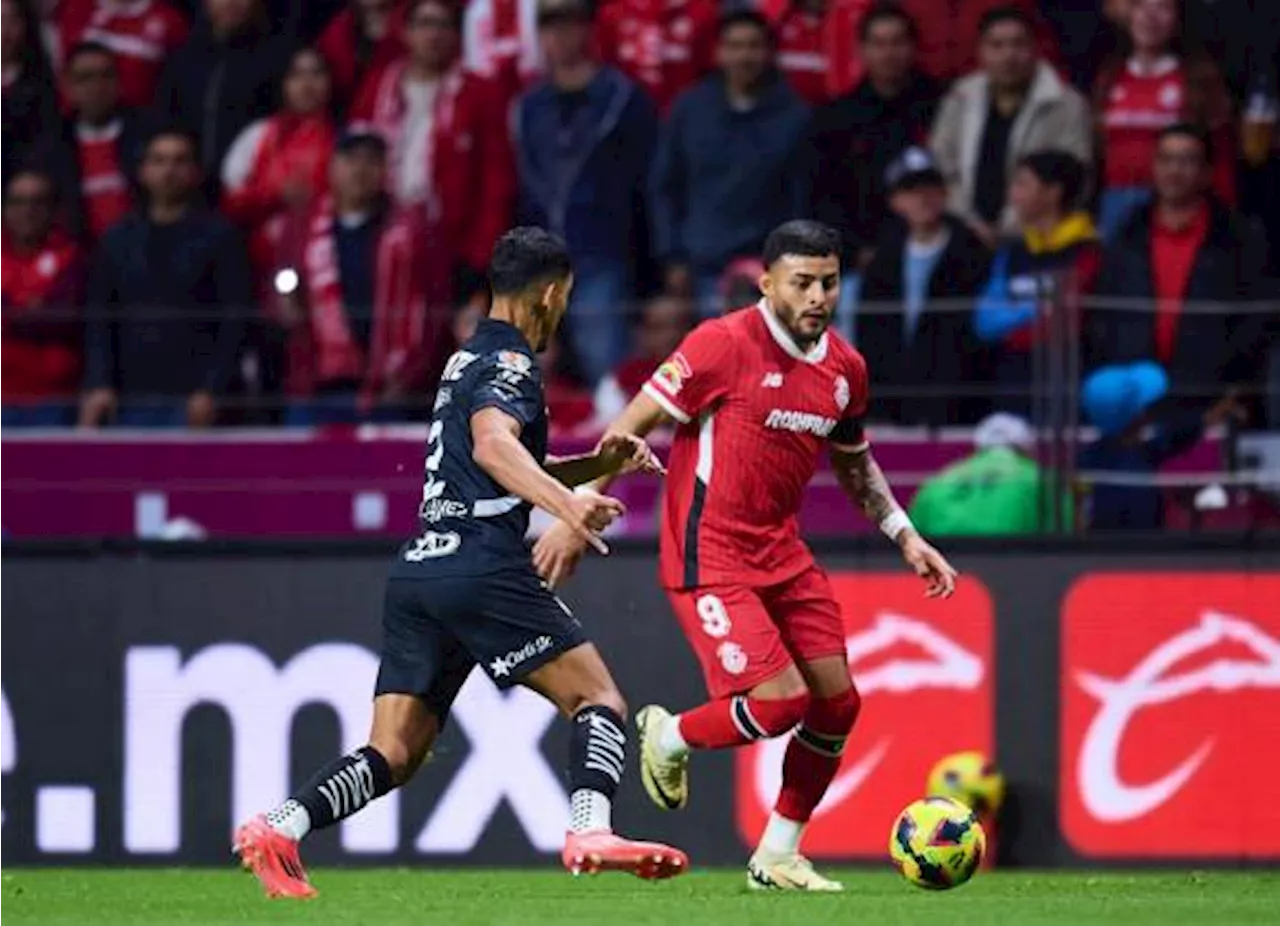 Toluca debuta con empate en casa ante los Rayados en la Jornada 2