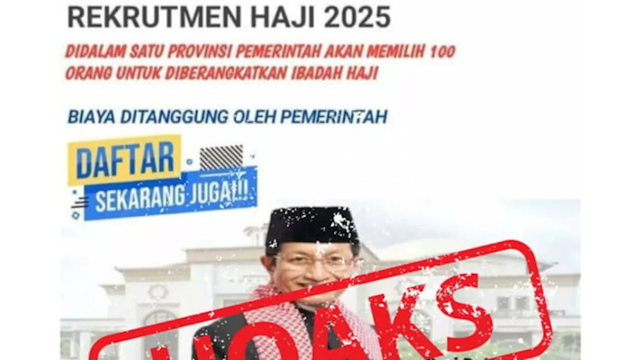 Waspada! Hoaks Loker Petugas Haji 2025 Marak di Media Sosial