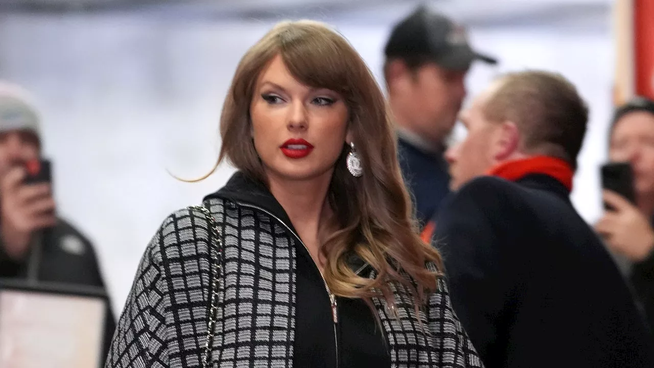 Taylor Swift Cheers on Travis Kelce in Chanel, Chanel, and More Chanel With Caitlin Clark