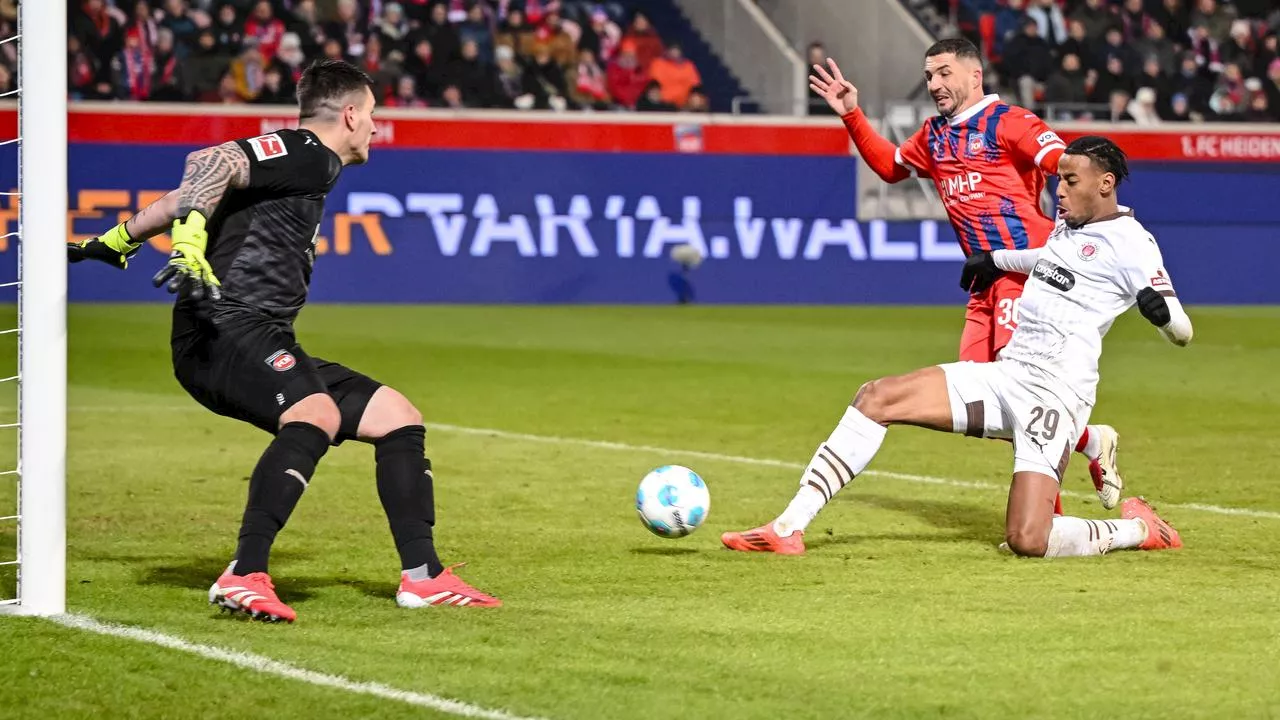 Bundesliga: St. Pauli schockt den 1. FC Heidenheim