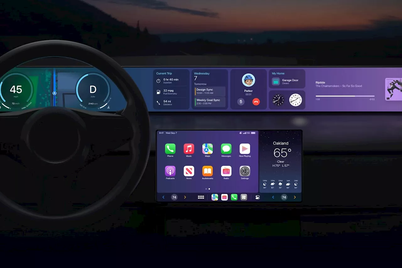 CarPlay nouvelle génération a loupé son lancement en 2024