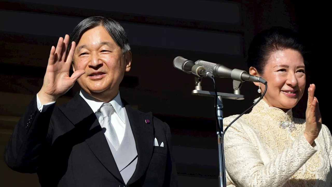 Japan's Emperor Naruhito Greets New Year Well-Wishers in Tokyo