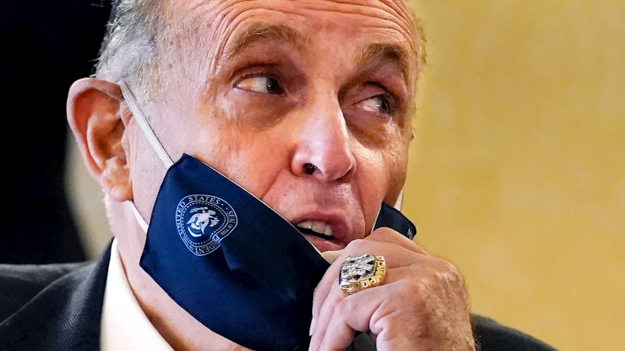 Rudy Giuliani fights to save his Yankees World Series rings from $148 million verdict