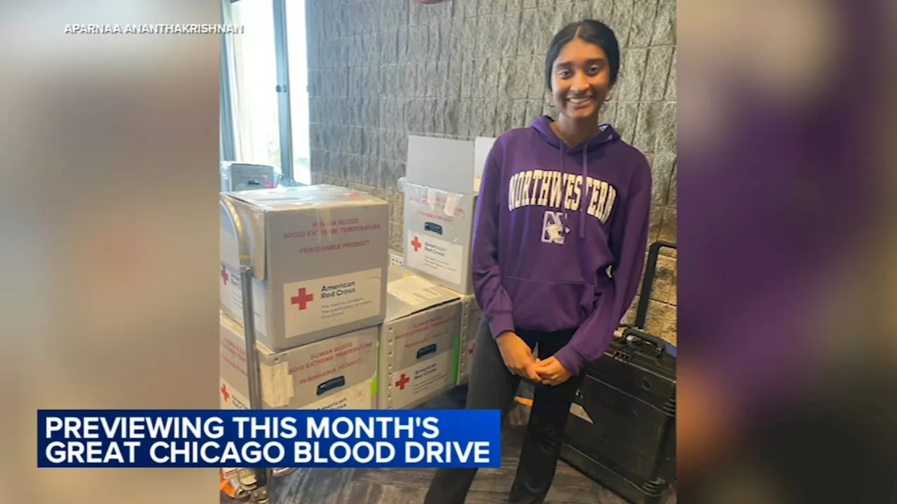 Northwestern student believes being a blood donor is necessary: 'It's always important to give back'