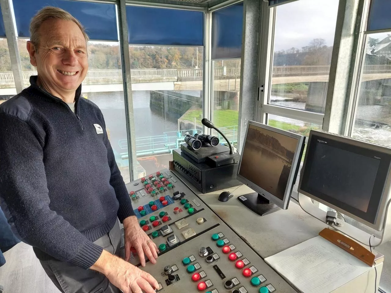 Dernier Tour de Pont pour Jean-François Casset, Éclusier à Saint-Samson-sur-Rance