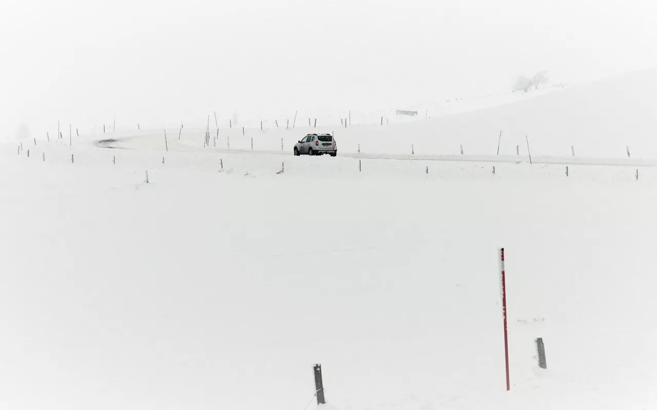 La neige revient en Lozère : attention sur l'A75