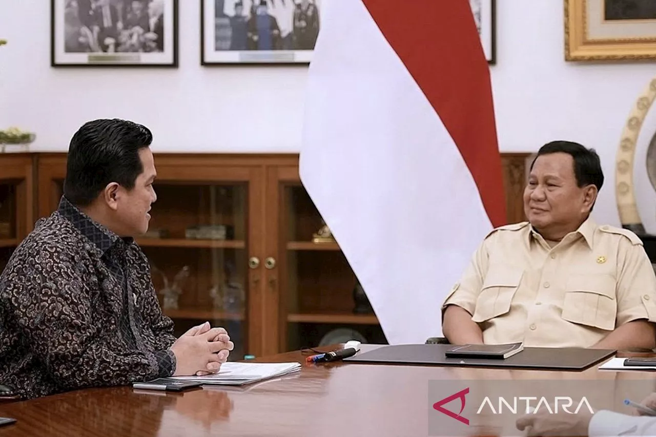 Erick Thohir Laporkan Pengembangan Bandara Soekarno-Hatta ke Presiden