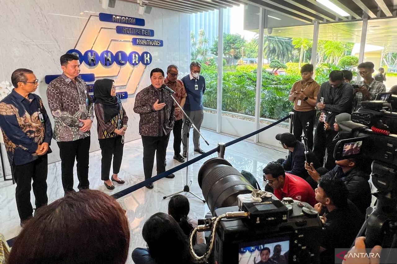 Erick Thohir Minta Sektor Aviasi BUMN Antisipasi Lonjakan Mudik Lebaran 2025