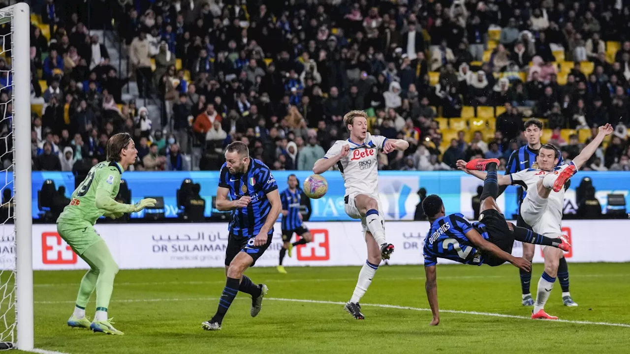 Inter extends dominance over Atalanta with 2-0 win in Italian Super Cup semifinals in Saudi Arabia