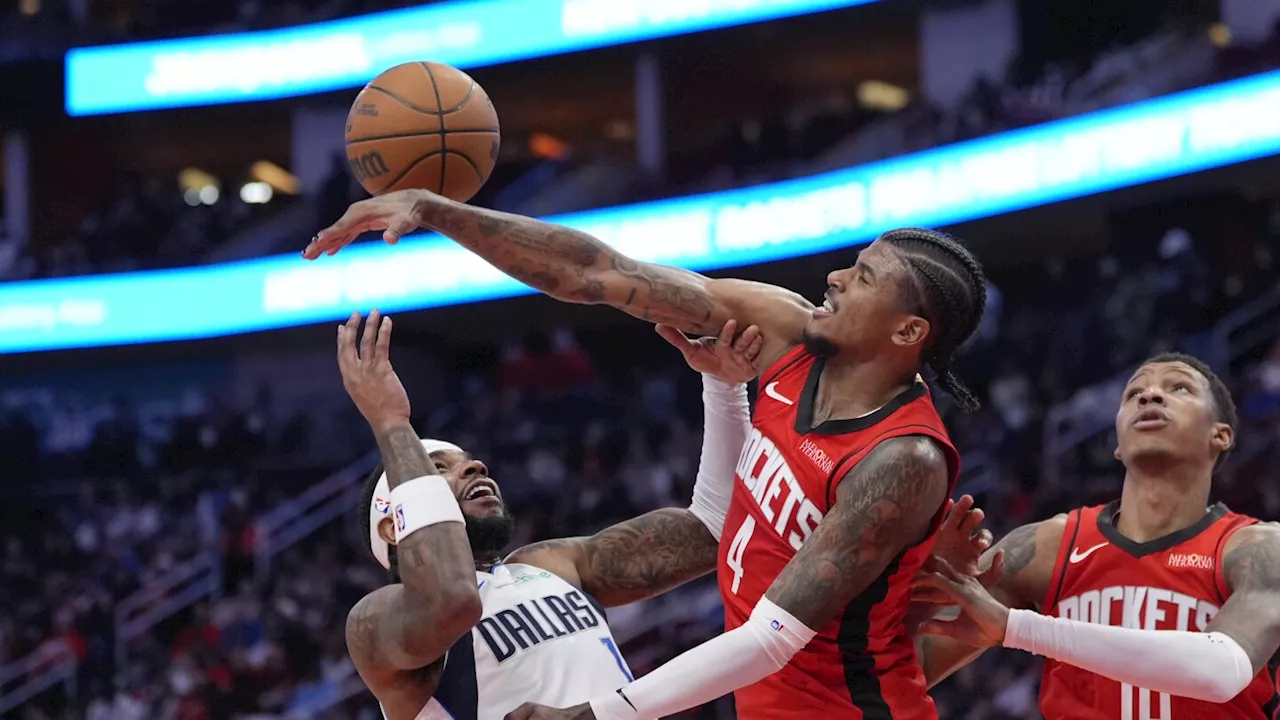 Rockets beat the Mavericks 110-99 to snap a 2-game skid