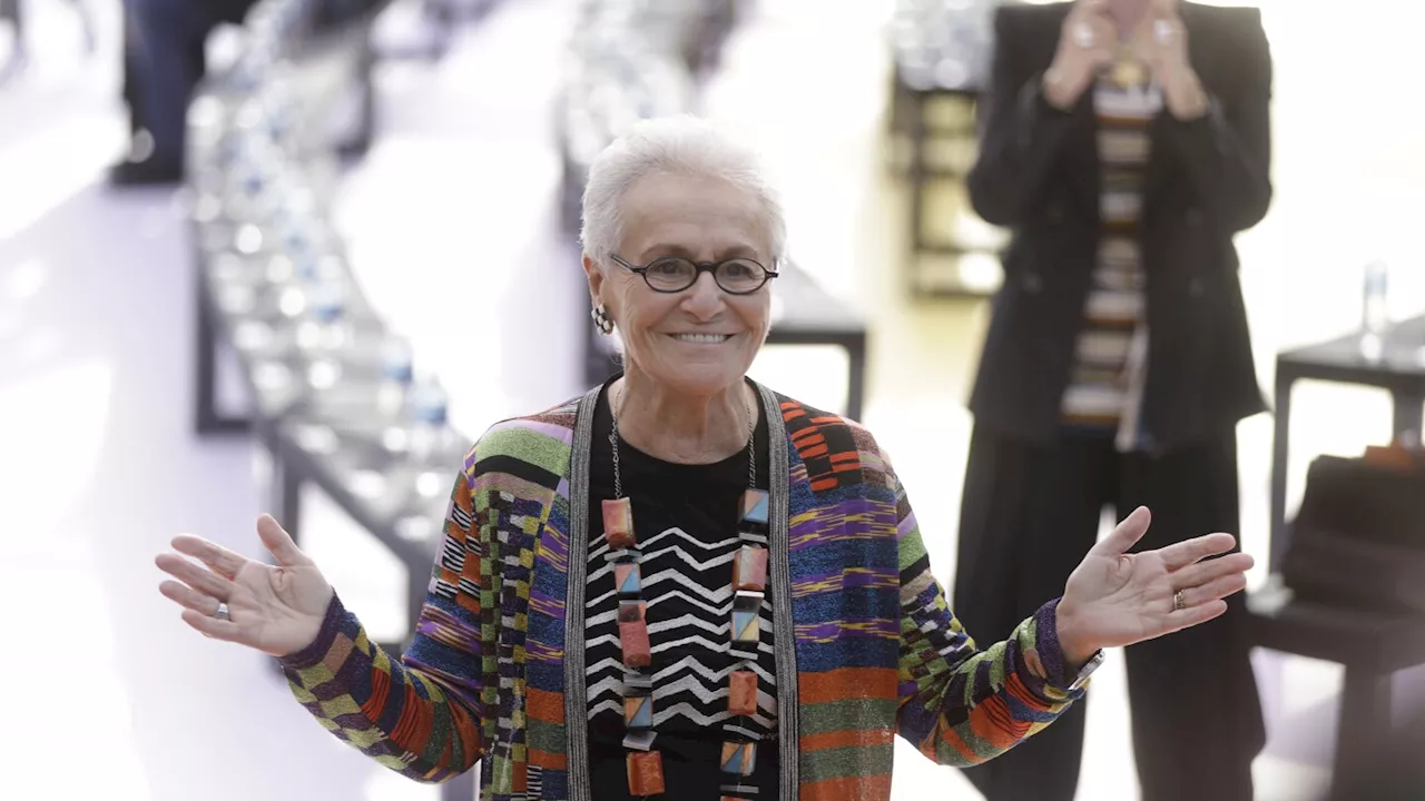 Rosita Missoni, matriarch of Italian fashion house that made zigzag knitwear iconic, dies aged 93