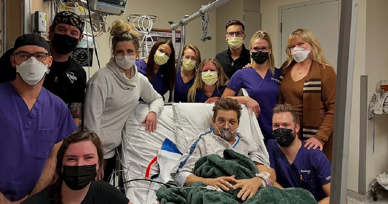 Jeremy Renner Thanks Those Who Helped Him Recover From Snowplow Accident
