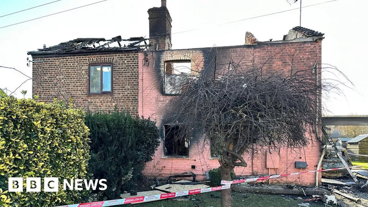 Family Loses Home in New Year's Day Fireworks Blaze