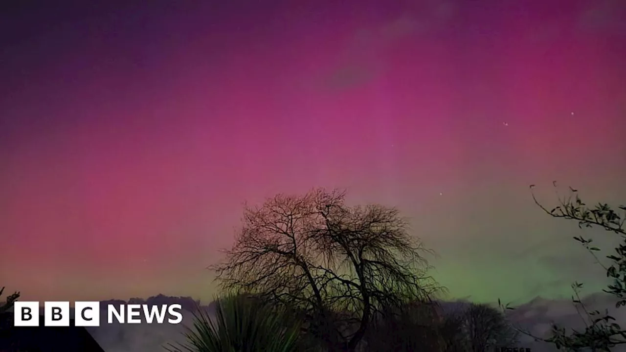 Northern Lights Dazzle East Midlands on New Year's Day