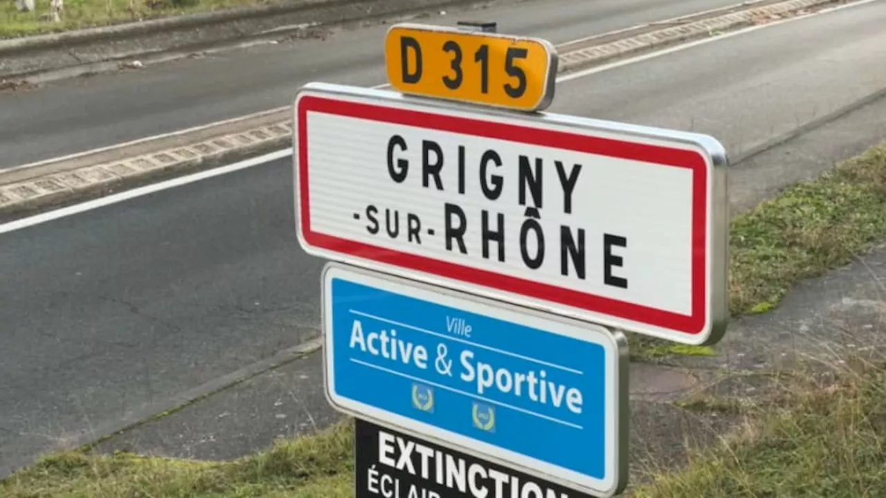 Près de Lyon, la commune de Grigny officiellement rebaptisée Grigny-sur-Rhône