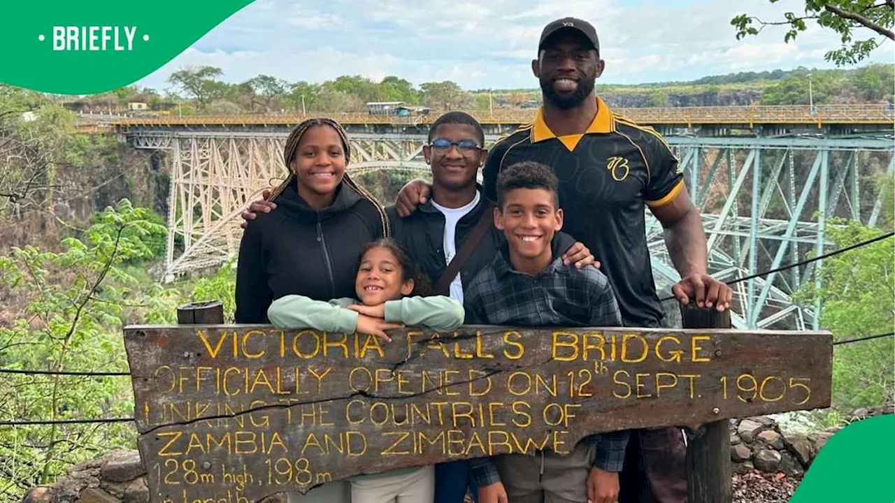 Rachel Missing As Siya Kolisi Posts Family Vacation in Zimbabwe To Celebrate New Year