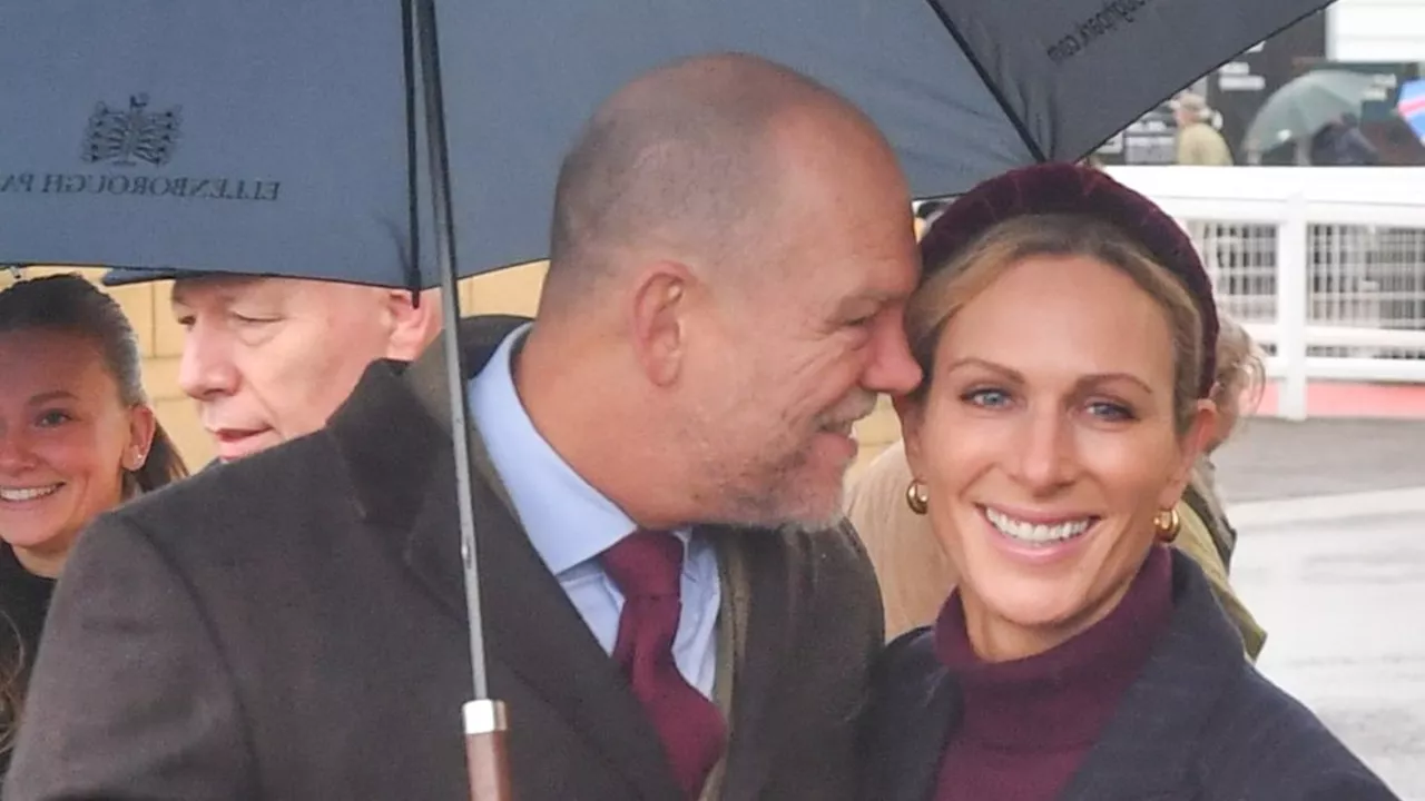 Zara und Mike Tindall eröffnen 2025 mit Familienausflug zum Pferderennen in Cheltenham