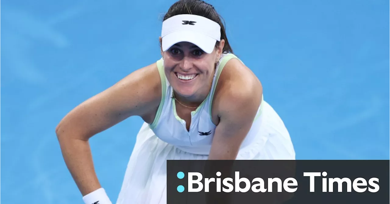 Birrell's Giant-Slaying Run Propels Her to Brisbane Quarterfinals