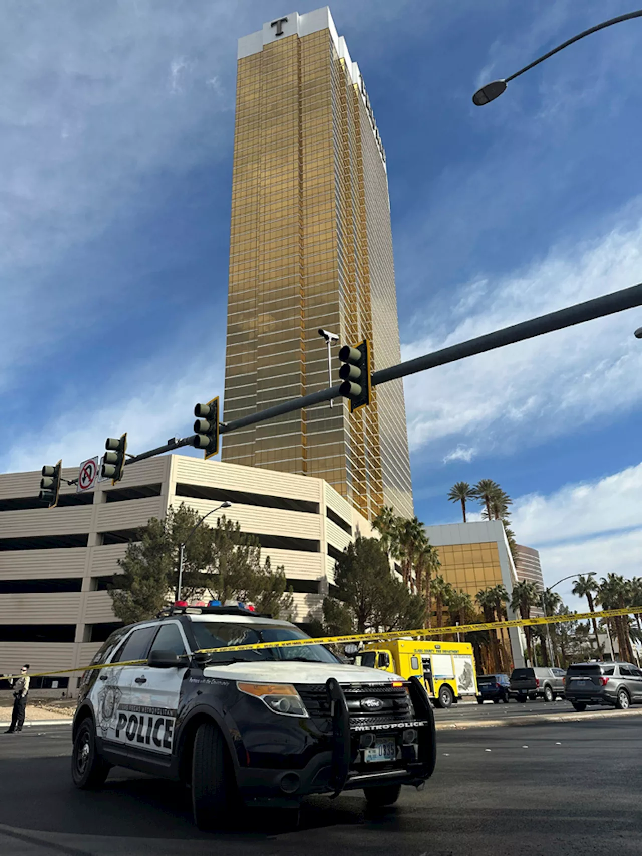 Suspect Dies in Explosion Outside Trump Hotel in Las Vegas