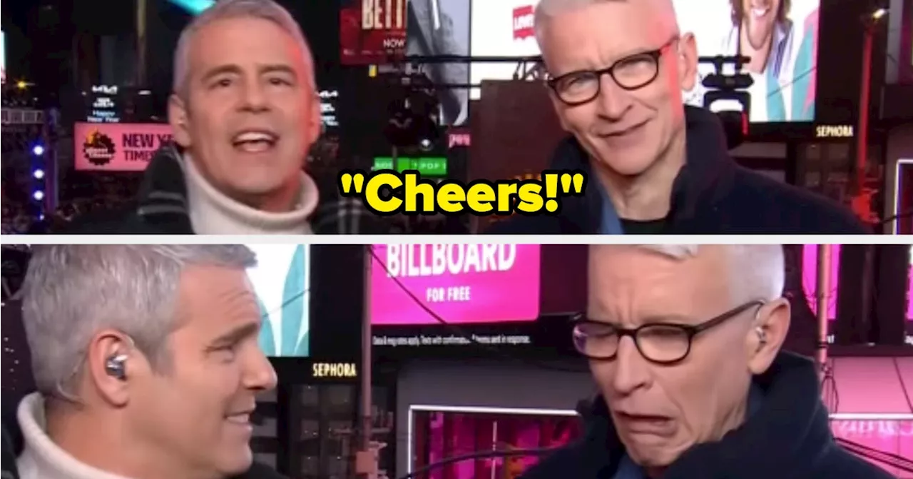 Anderson Cooper and Andy Cohen's New Year's Eve Livestream Goes Viral