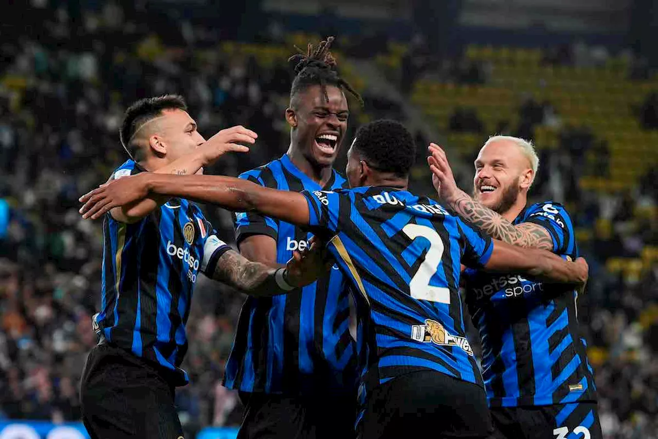 Inter Vince la Supercoppa Italiana