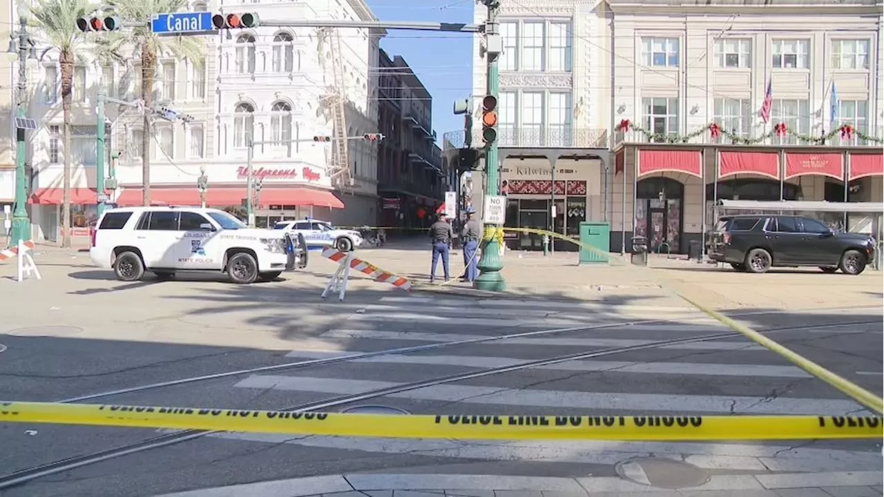 Deadly Vehicle Crash on Bourbon Street in New Orleans