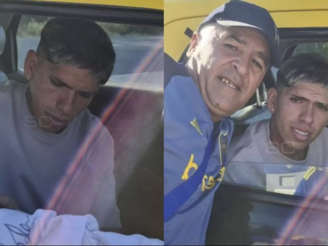 Carlos Palacios Llega a Boca Juniors en Taxi y Calió a los Hinchas