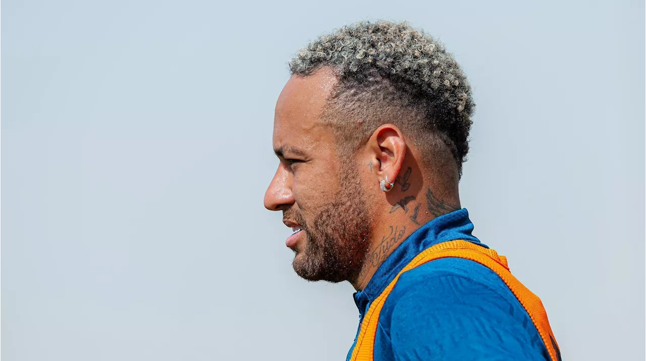 Neymar Ausente do Treino do Al-Hilal devido à Dor de Estômago