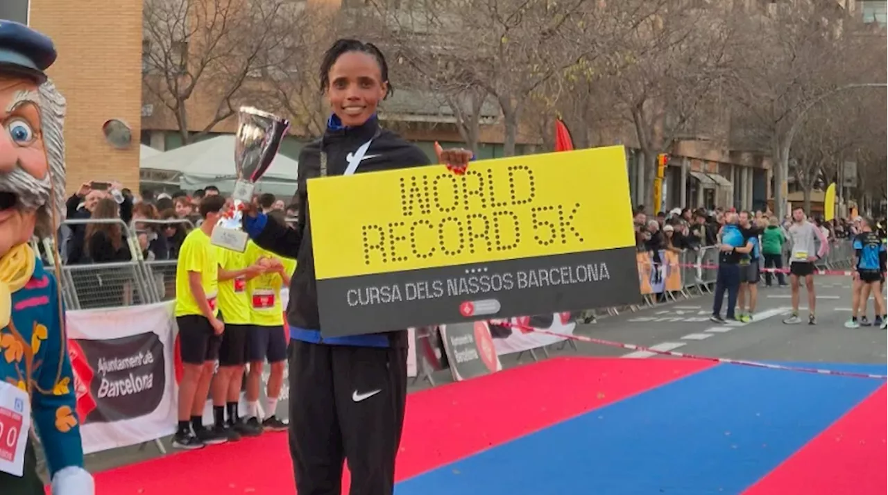 Queiana Beatrice Chebet Quebra Recorde Mundial de 5.000m em Estrada