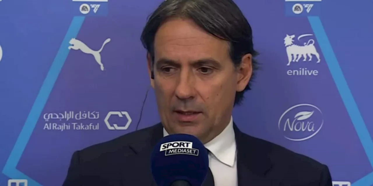 Inzaghi: 'Non c'è stata partita, Dumfries? Con Inter e Olanda...'