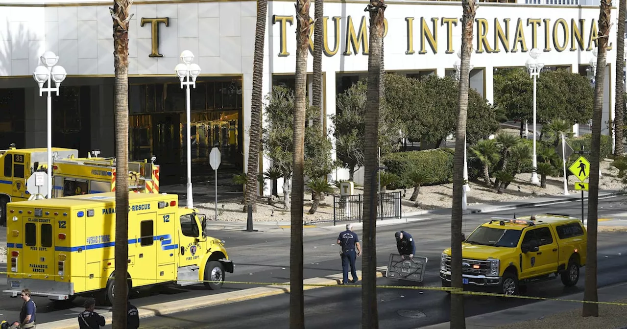 Tesla Cybertruck Explodes at Trump International Hotel in Las Vegas