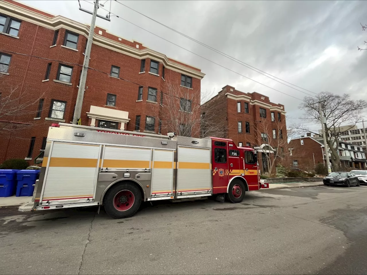 Apartment Fire Near Bloor and Bathurst May Have Started on Christmas Tree