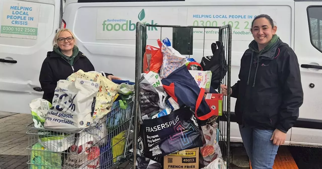 Glasgow Clan Fans Spread Christmas Cheer with Food and Toy Donations