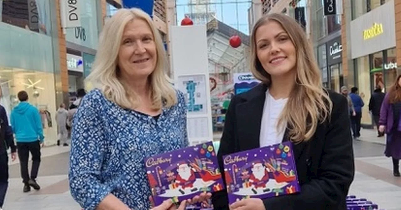 The Centre, Livingston donated selection boxes to the ‘Community Fridge’