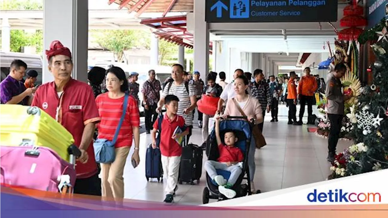 Bandara Ngurah Rai Catat Trafik Tinggi Selama Nataru