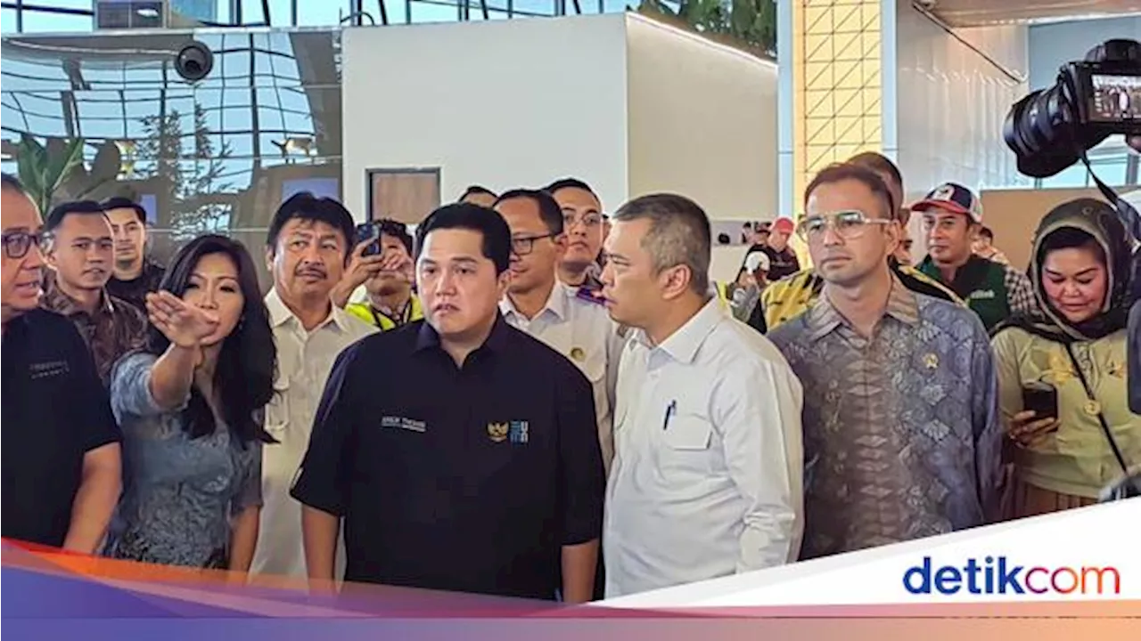 Erick Thohir Targetkan 10 Juta Penumpang Kereta Bandara Soetta