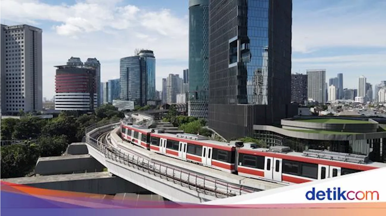 Peningkatan 132% Pengguna LRT Jabodebek Selama Libur Akhir Tahun