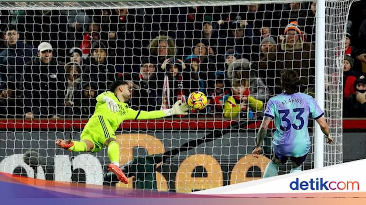 Untung Saja Arsenal Tak Kebobolan Gol Kedua Brentford