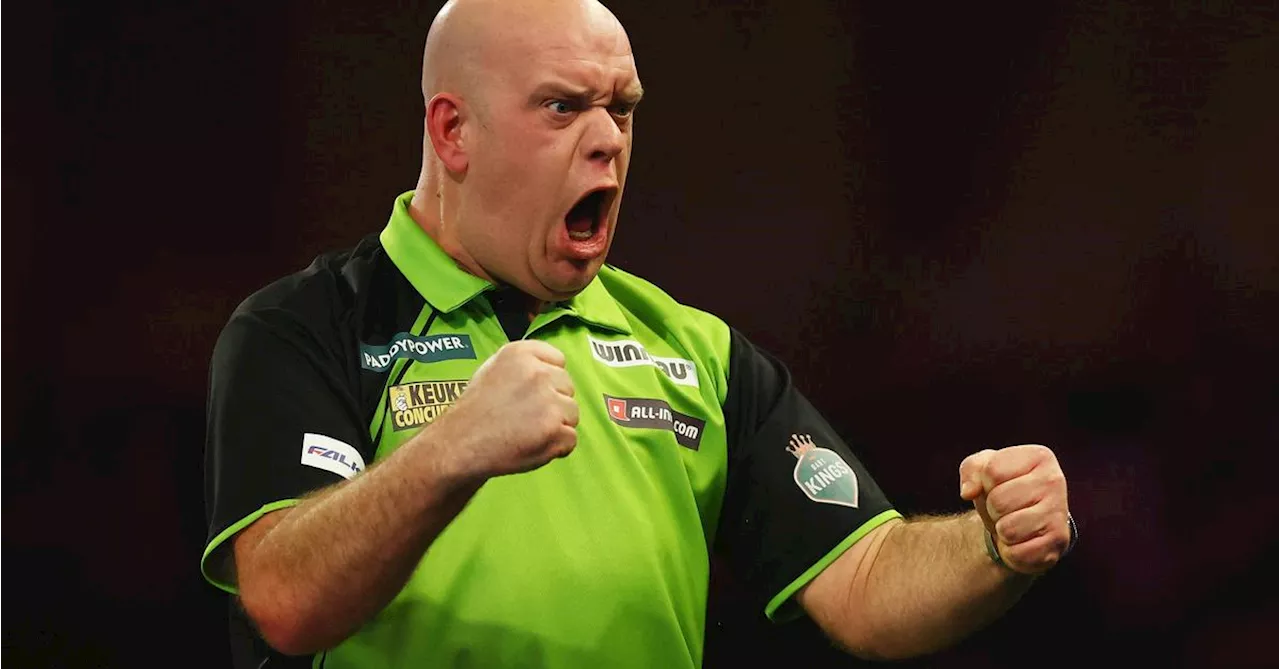 Darts-WM: Van Gerwen und Jungstar Littler im Halbfinale