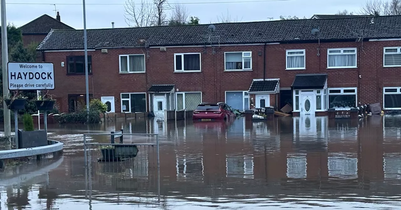 Homes Submerged as Brook Bursts Banks in Haydock