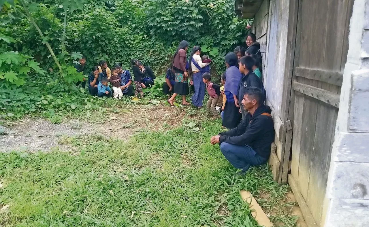 25 familias regresan a comunidades de Pantelhó, Chiapas tras ser desplazadas por grupos criminales