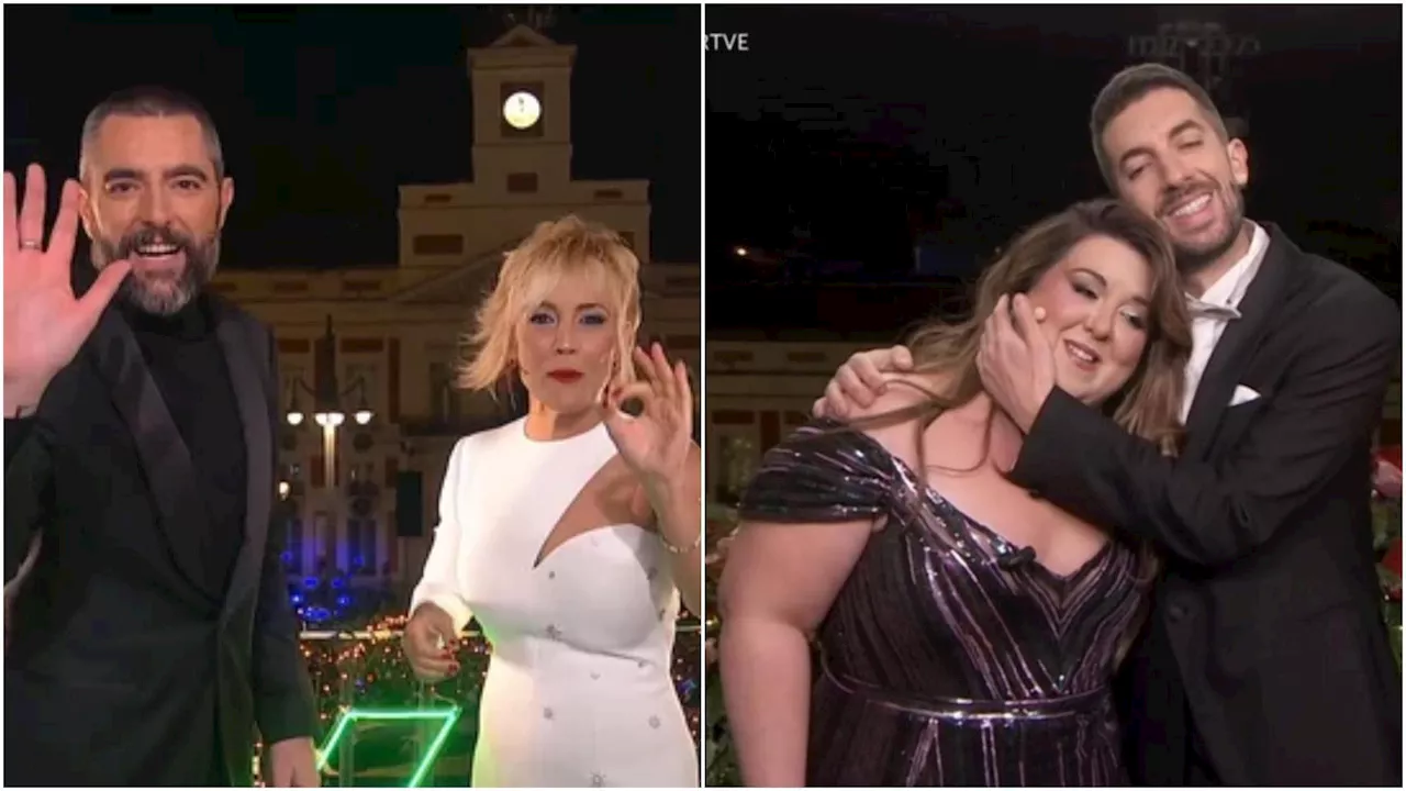 TVE lidera las Campanadas 2024 con Lalachus y Broncano desde la Puerta del Sol