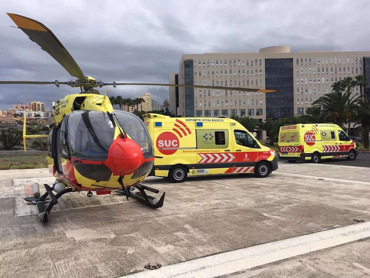 Menina de 10 anos morre após queda de prédio em Las Palmas