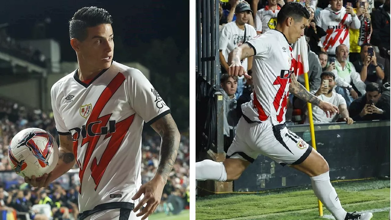 A James Rodríguez lo liquidan en España: entre las 'grandes decepciones' del Rayo Vallecano