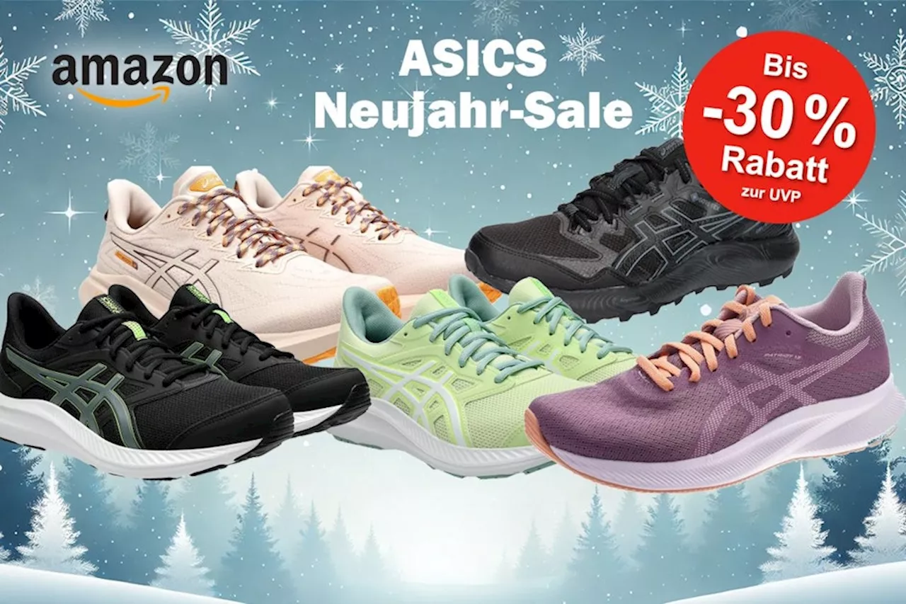 Amazon ASICS Sale: Bis zu 30% Rabatt auf Sport- und Laufschuhe