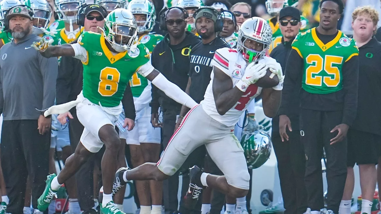 Ohio State Buckeyes Crush Oregon Ducks in Rose Bowl, Advance to CFP Semifinal